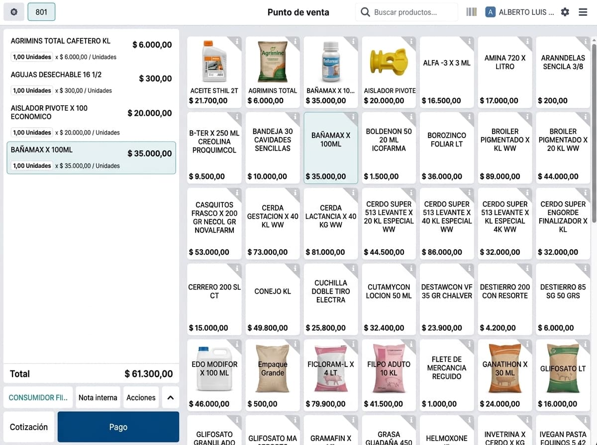 Terminal Punto de Venta (POS) en Krezca